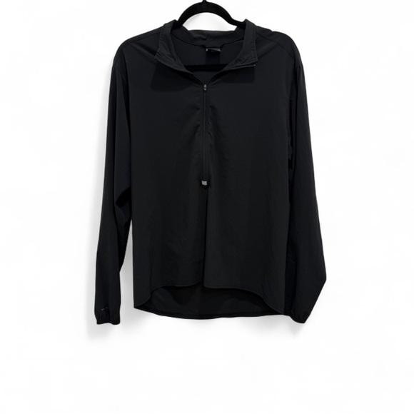 Nike Dri-fit Half-zip Black Long Sleeve Pullover size medium - Picture 1 of 2